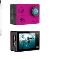 Cámara Gopro Ultra HD 4K Wifi de Acción Deporte Acuático RYAN Fucsia