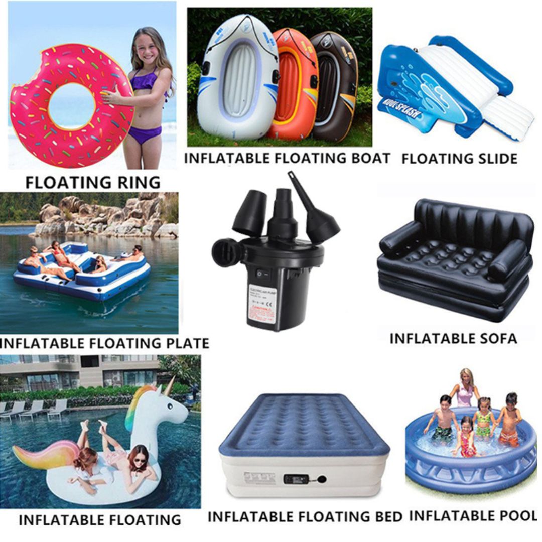 Inflador Eléctrico Original para Colchones Cama Piscina Inflables