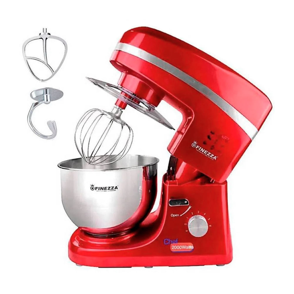 Batidora Orbital Finezza FZ-6818B 2000W Rojo | Promart - Promart