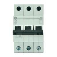 Interruptor termomagnético 3x20a Sica