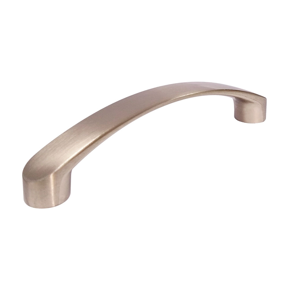 Tirador de Acero Satinado Cristal 128 mm Rossela