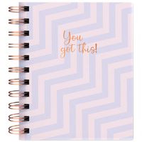 Cuaderno DGNOTTAS Espiralado A6 Tapa Dura Pastel