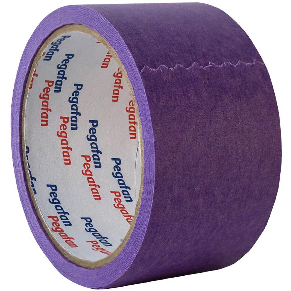 Cinta Adhesiva PEGAFAN Masking Tape Violeta 48mm x18m