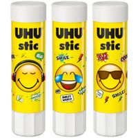 Goma en Barra UHU Stic Smiley Blíster 8g