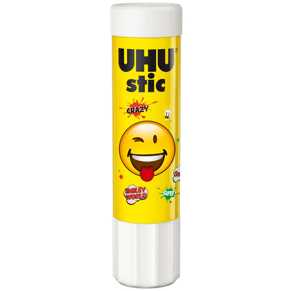 Goma en Barra UHU Stic Smiley Blíster 21g