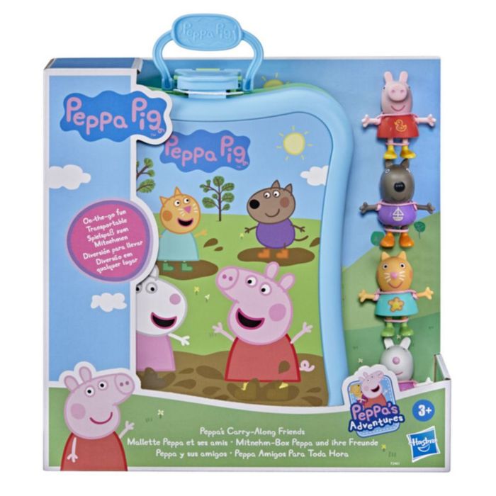 Set De Juego Peppa Pig Y Sus Amigos Diversión Para Llevar F2461