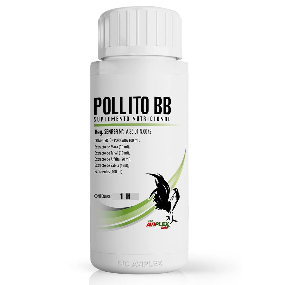 Pollito BB Suplemento Nutricional Para Aves Bio Aviplex x 1 Lt - Promart