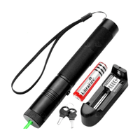 Puntero Laser Verde Recargable Alcance De 10 km