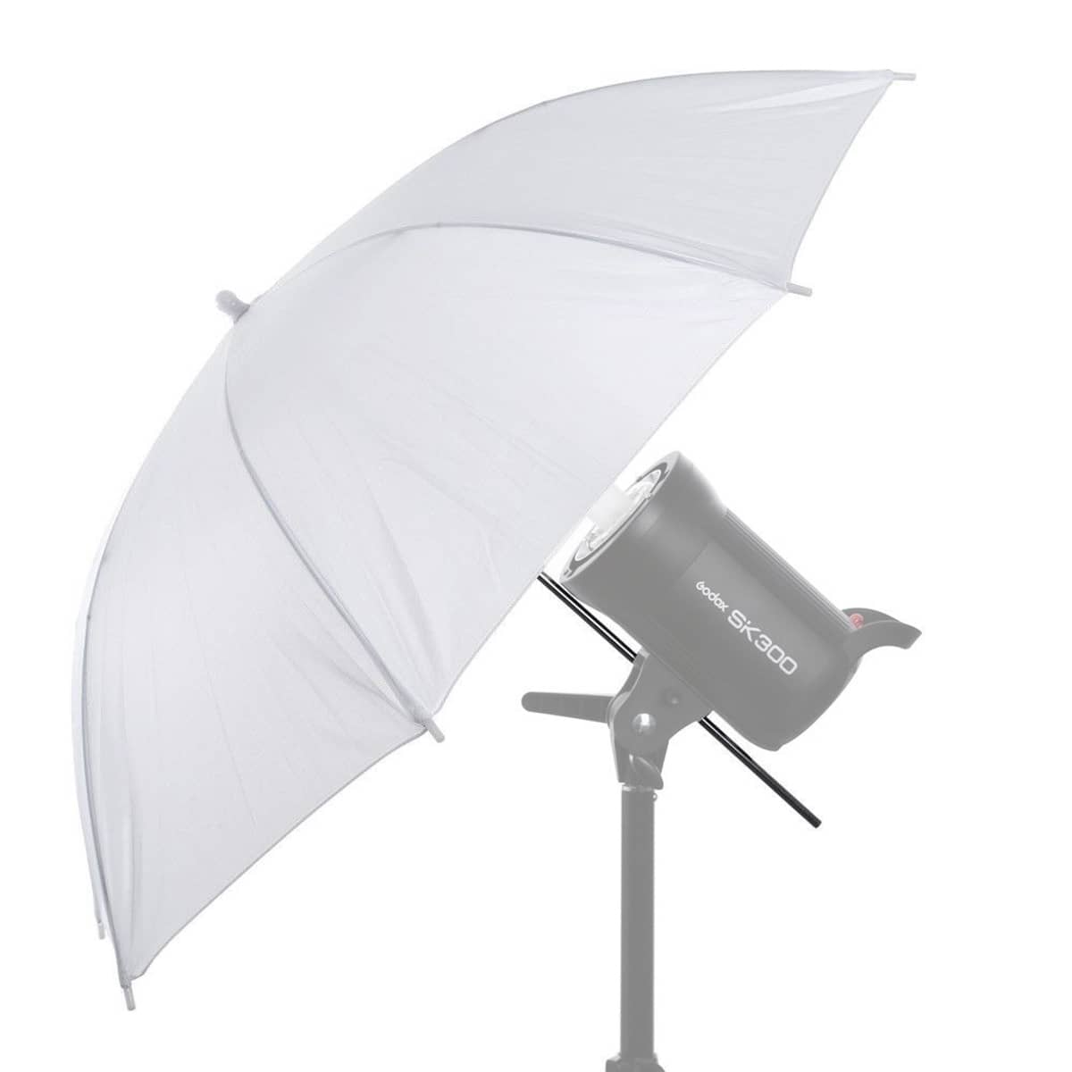 Sombrilla blanca LENZ 80cm