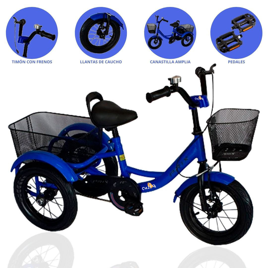Triciclo Baby Go Cadena Azul