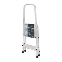 Escalera Tubular Plegable 2 Peldaños Aluminio Truper Cod. 16763
