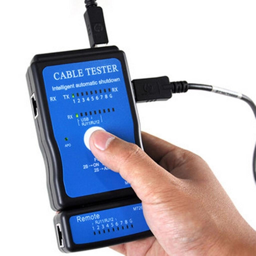 Probador Cable de Red USB Impresora Rj45 Rj11 LAN M726AT Testeador