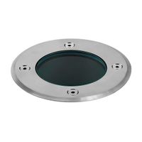 Spot de piso para empotrar Gu10 Max50w Ip67 Silver Lightech