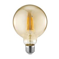 Foco LED G125 Vintage E27 7W Luz Cálida Lightech