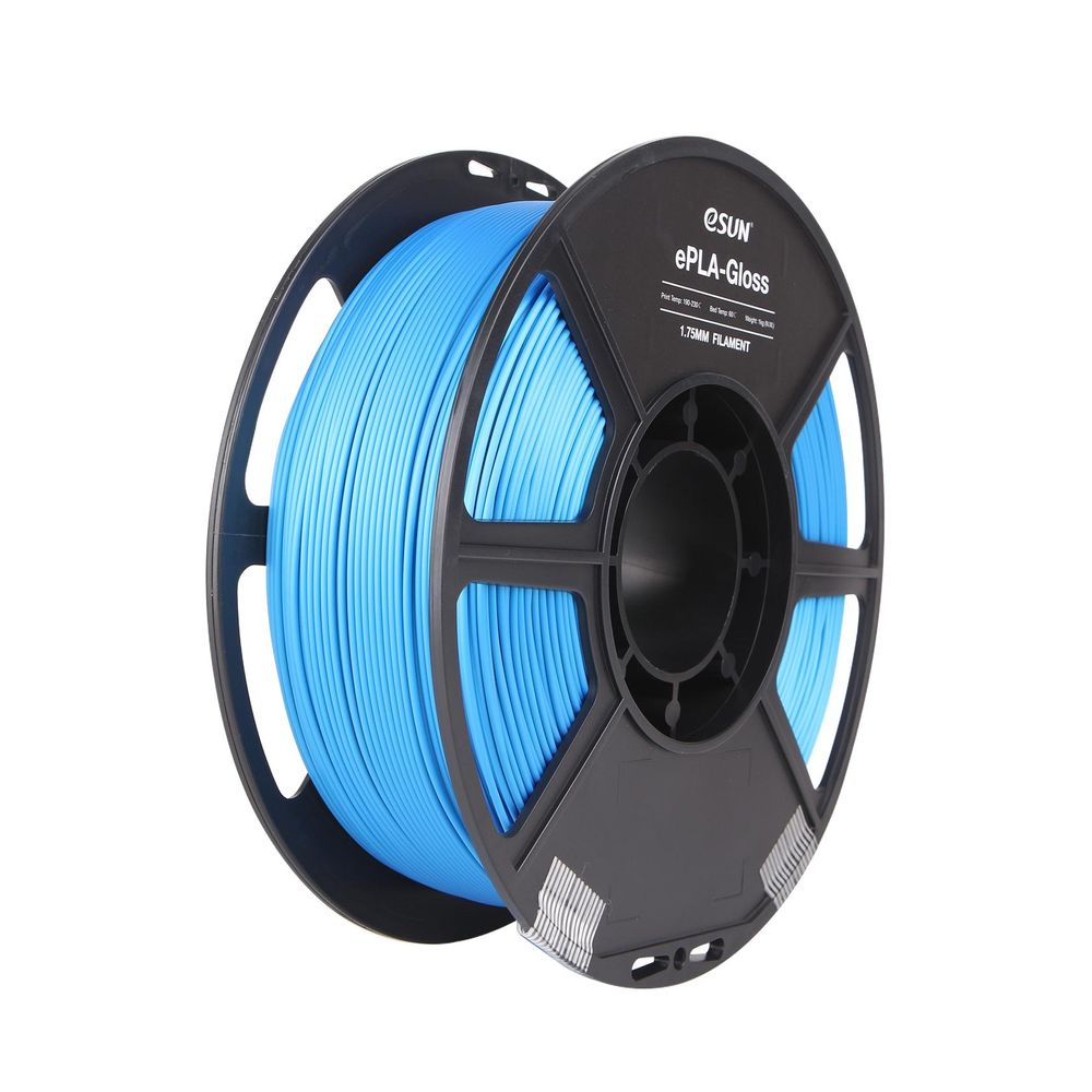 Filamento Impresora 3D eSUN PLA Gloss Azul 1.75mm x 1kg - Promart