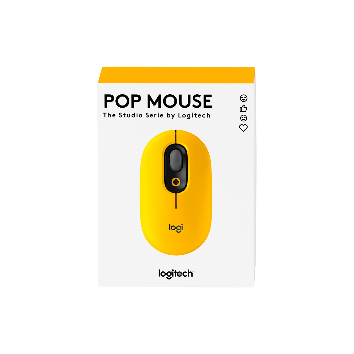 Teclado Inalambrico Logitech Pop Key Bluetooth Amarillo - Promart