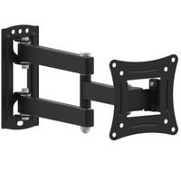 Expo Rack F3M-10 Línea Flex Soporte Rack Móvil 3 Giros para Tv, Monitor Led/Smart 10 a 27 pulgadas