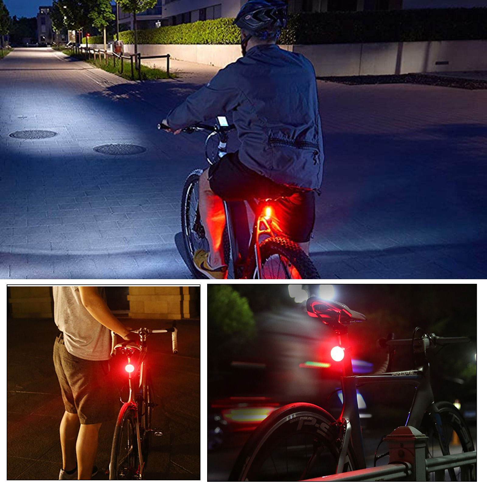 Luz Trasera Xclusive Para Bicicleta Rojo