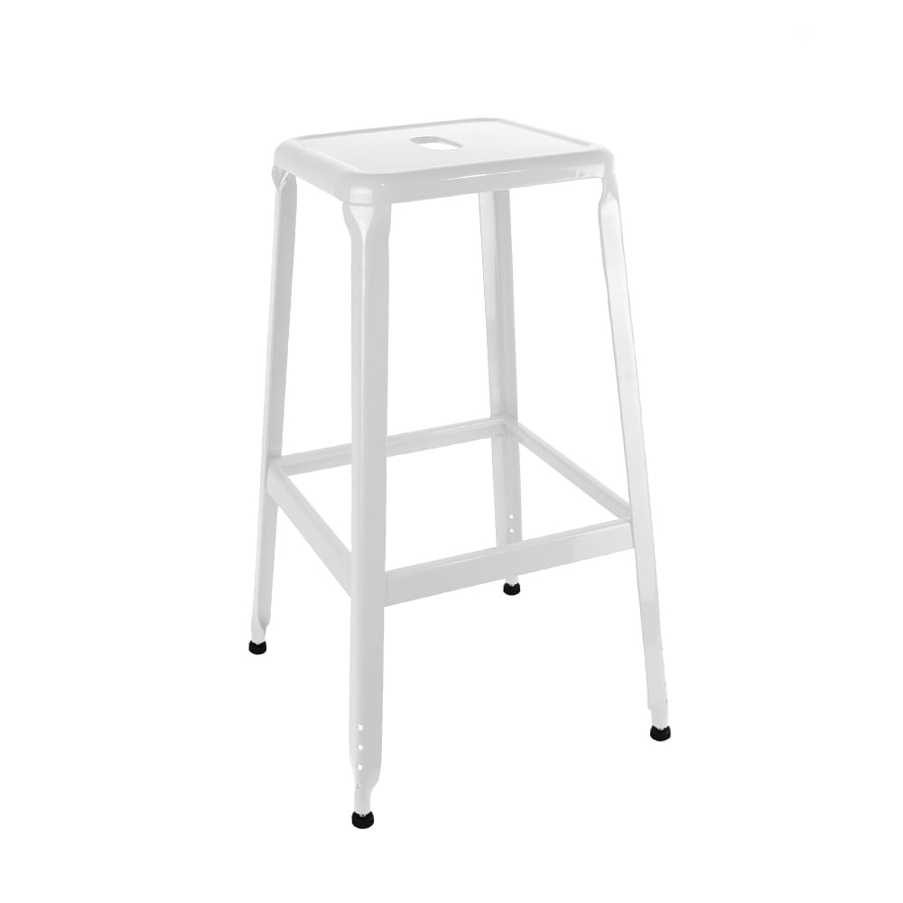 Taburete metálico grande Blanco - Promart