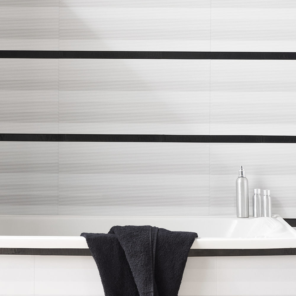 pared decorativa lineare gris 30x60cm 1 63m2