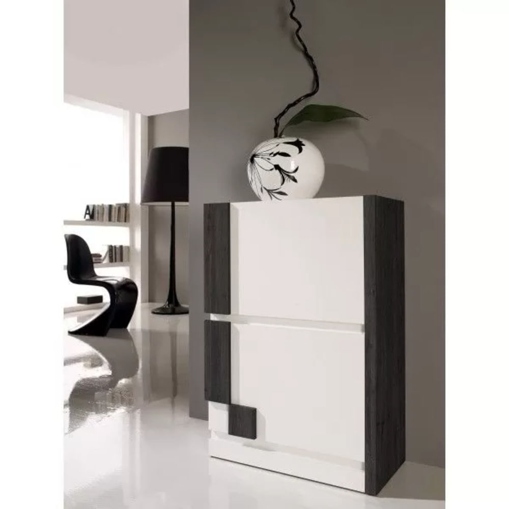 Mueble Recibidor Blanco Polo 88cm