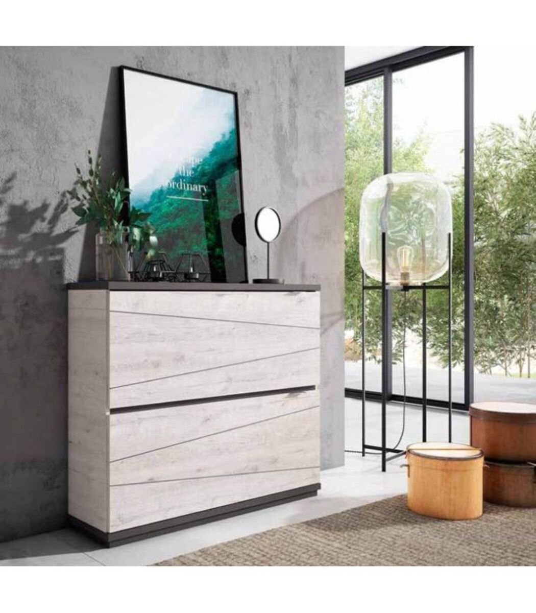 Estante Zapatero Gris Gratto 99cm