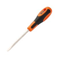 Destornillador Plano Niquelado Bahco 5.5x125mm con Mango de Goma