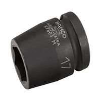 Dado de Impacto 11mm Hexagonal Encastre 1/2 Bahco Acero Pulido