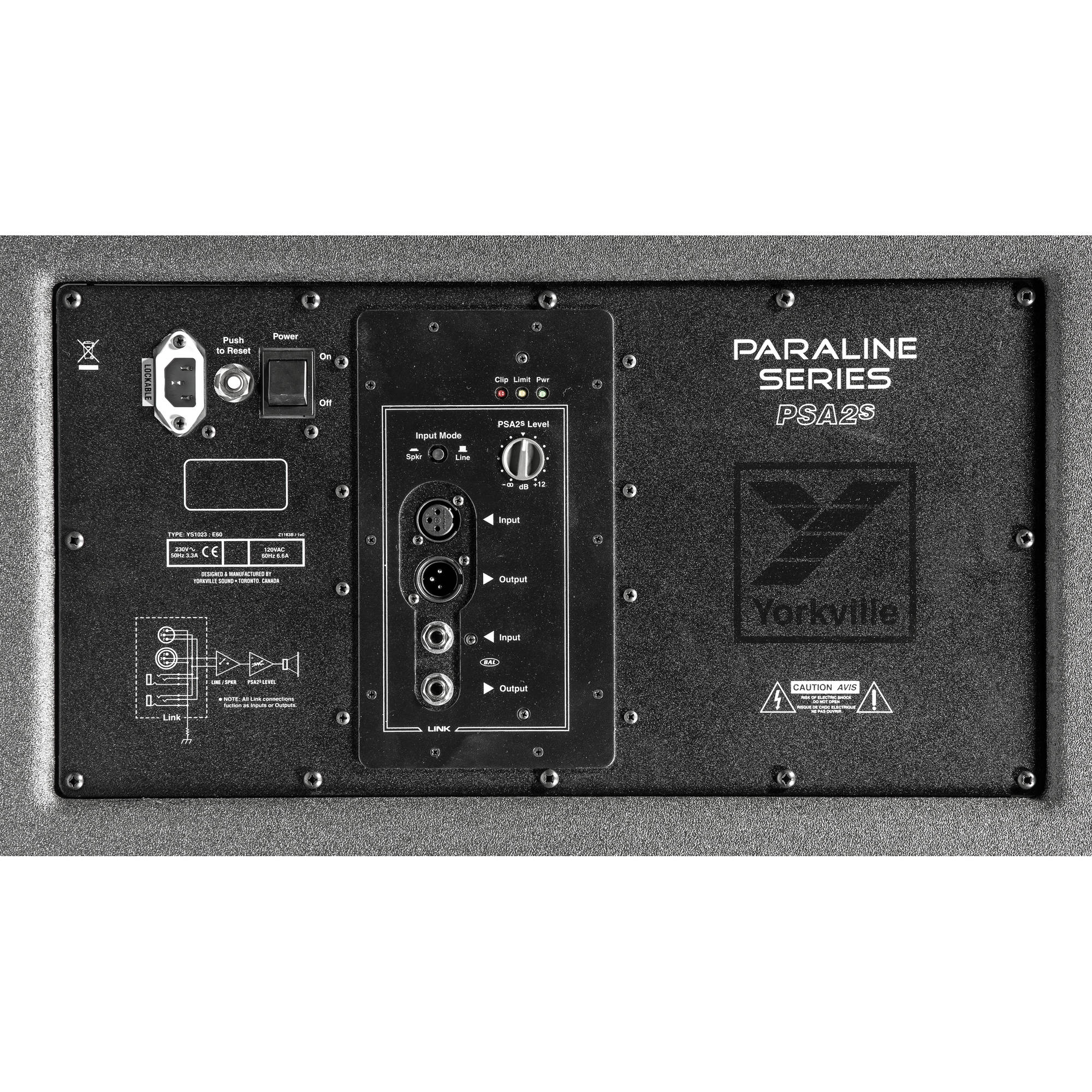 yorkville paraline series psa2s