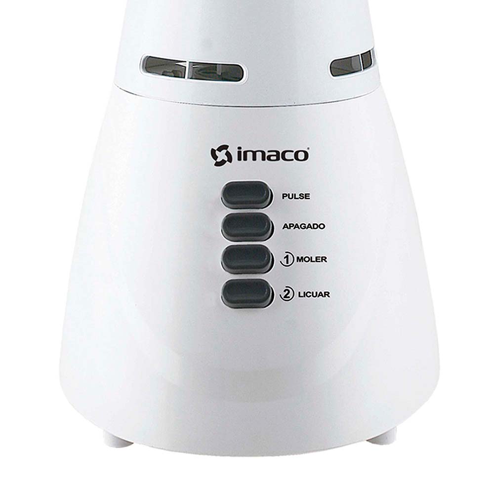 Licuadora Vaso de Vidrio 1.25L 500W Imaco