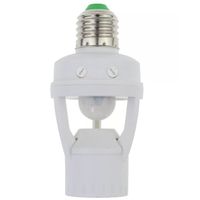 Socket Sensor de Movimiento Luz LED