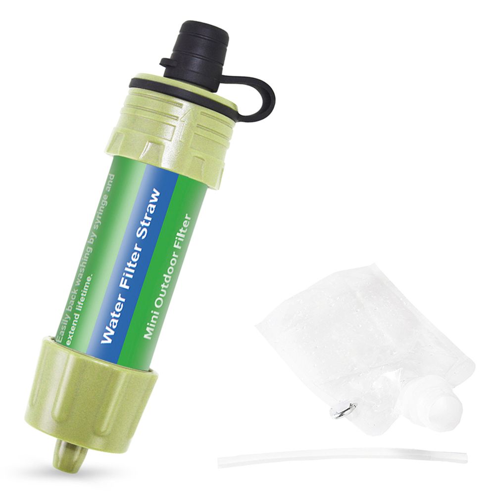 Sistema de filtración de agua de paja Tomtop Y11607GR Verde - Promart