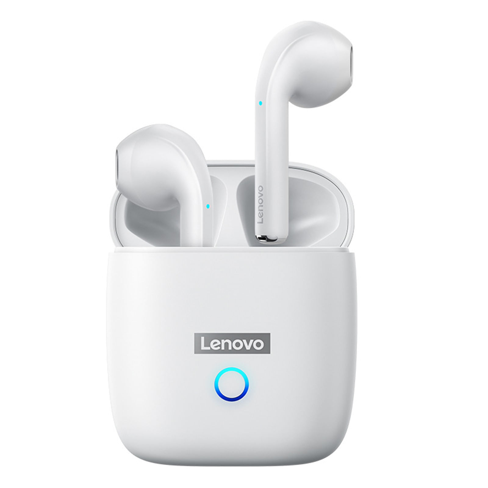 Auriculares Inalambricos Bluetooth Lenovo Xt95 Tactil Blanco