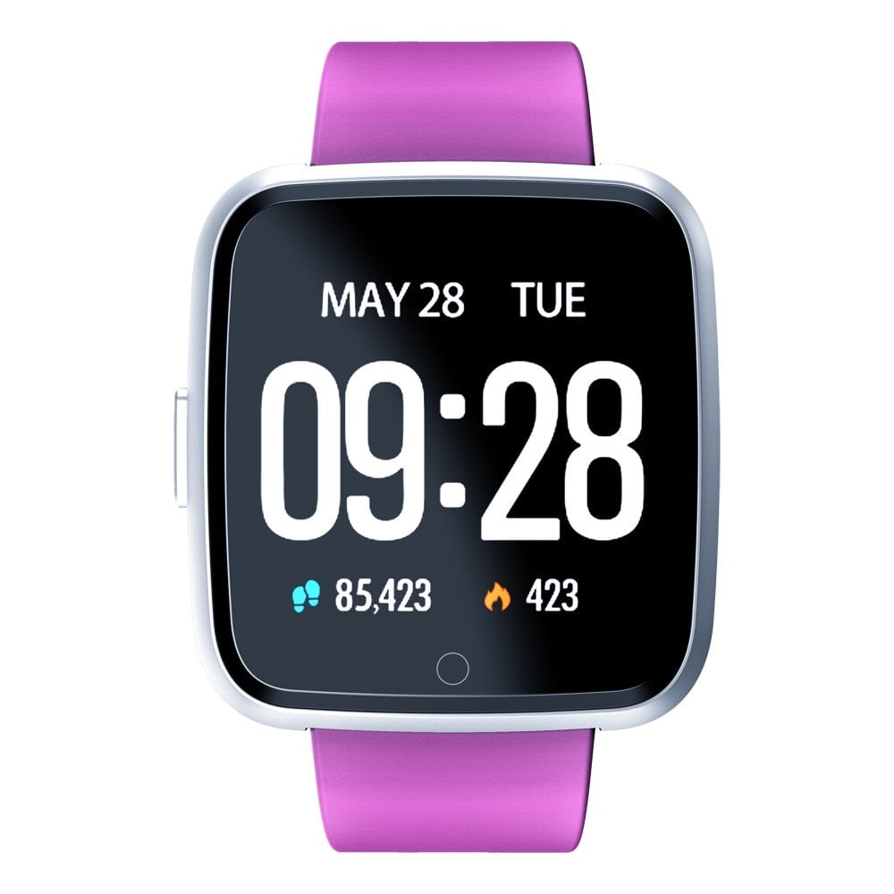 Smartwatch Y7 Morado | Promart - Promart