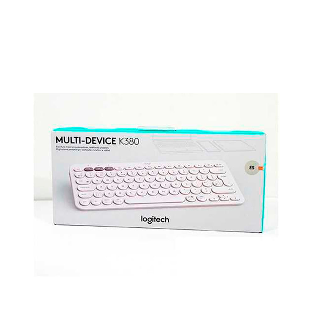 Teclado logitech k380 online blanco