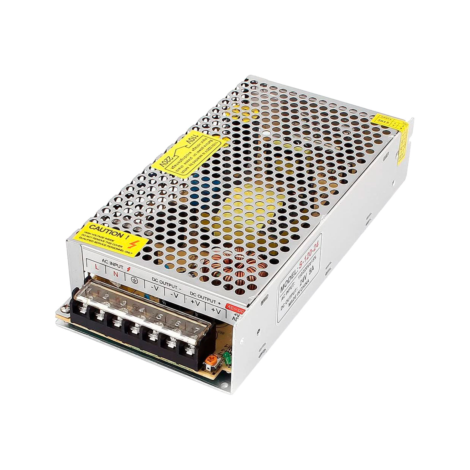 Fuente de Alimentación Switching 24V 5A S-120-24 Westor