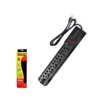 Supresor de Picos 6 Tomas Opalux 3 Mts 16awg