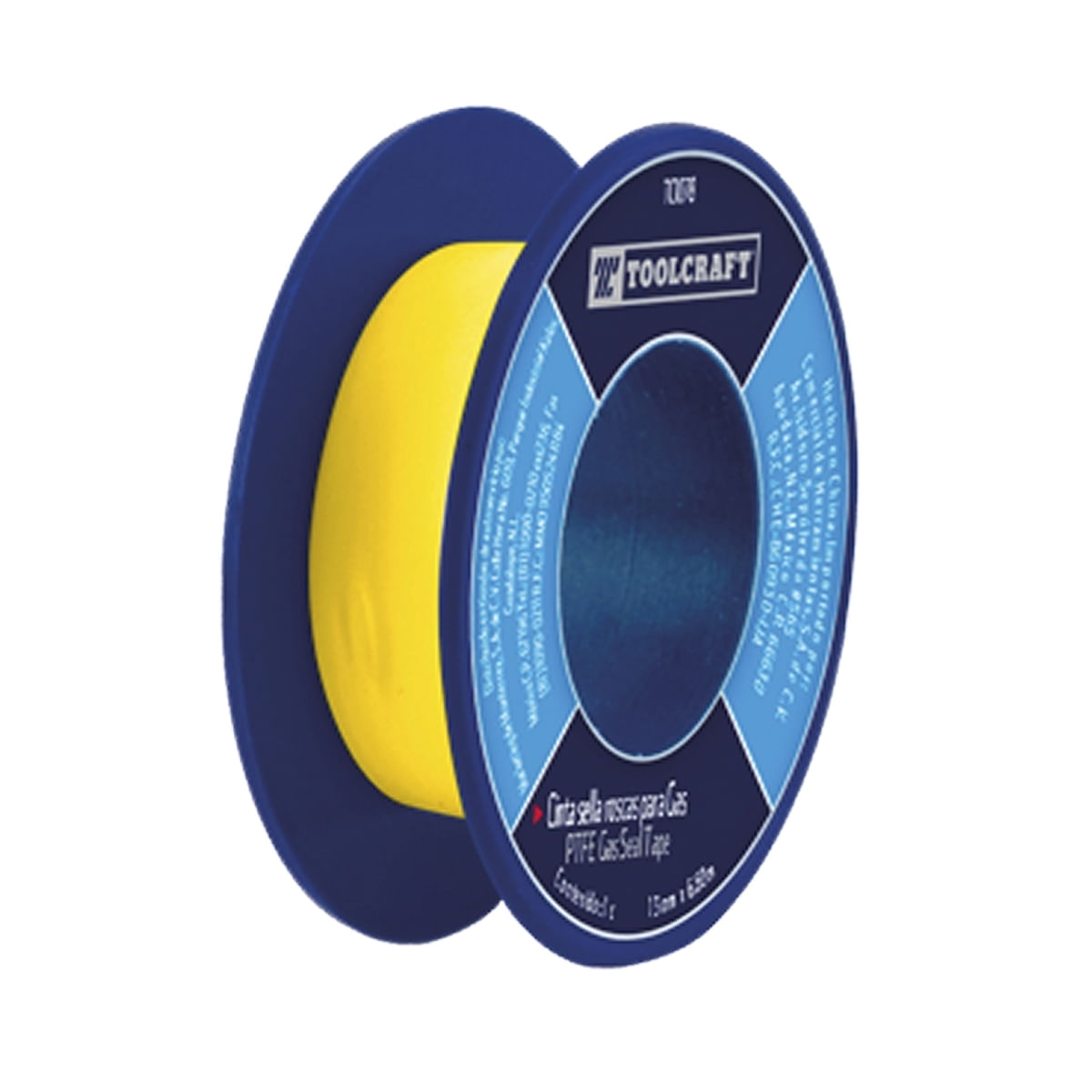 Cinta de teflón sella roscas Toolcraft  TC1078 para gas