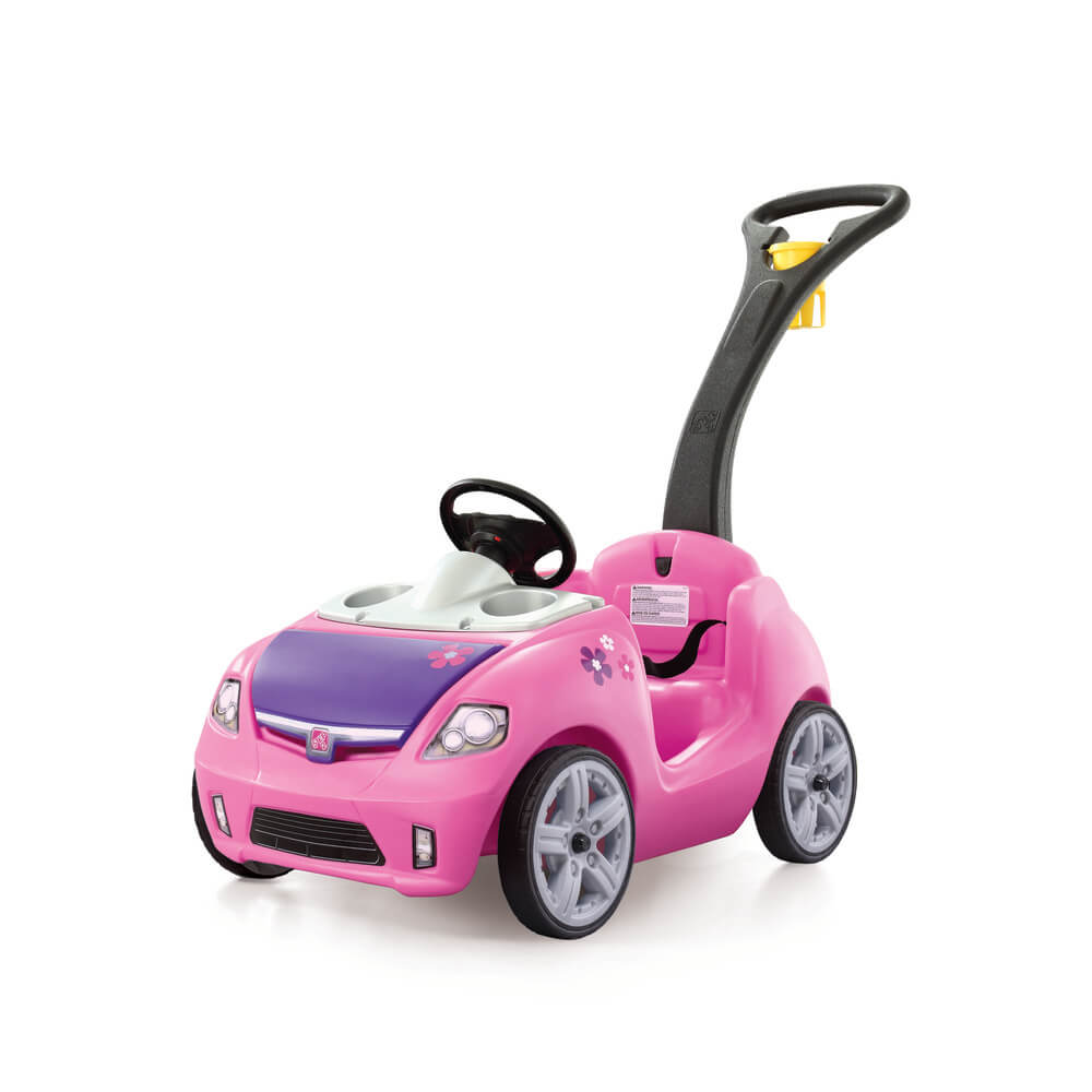 Carrito para niña Step 2 De Paseo con Guiador Rosado