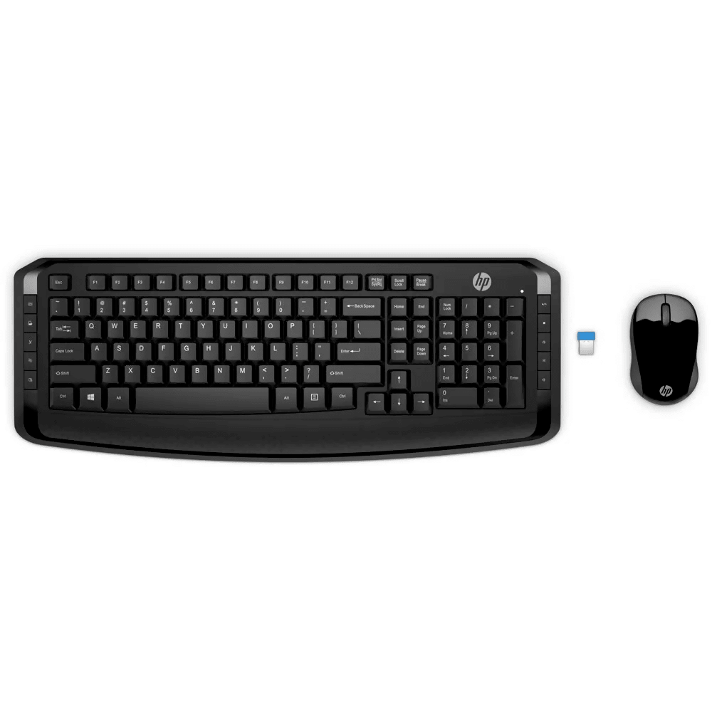 Combo Gaming Teclado + Mouse Km300f Negro Hp - Promart