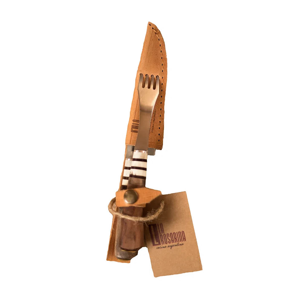 Cuchillo y Tenedor Parrilleros