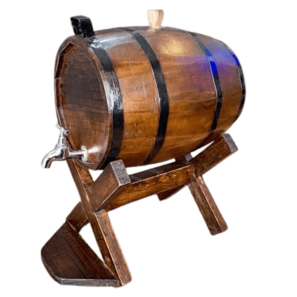 Barril de Cerveza de 10 Litros Madera Roble Marron - Promart