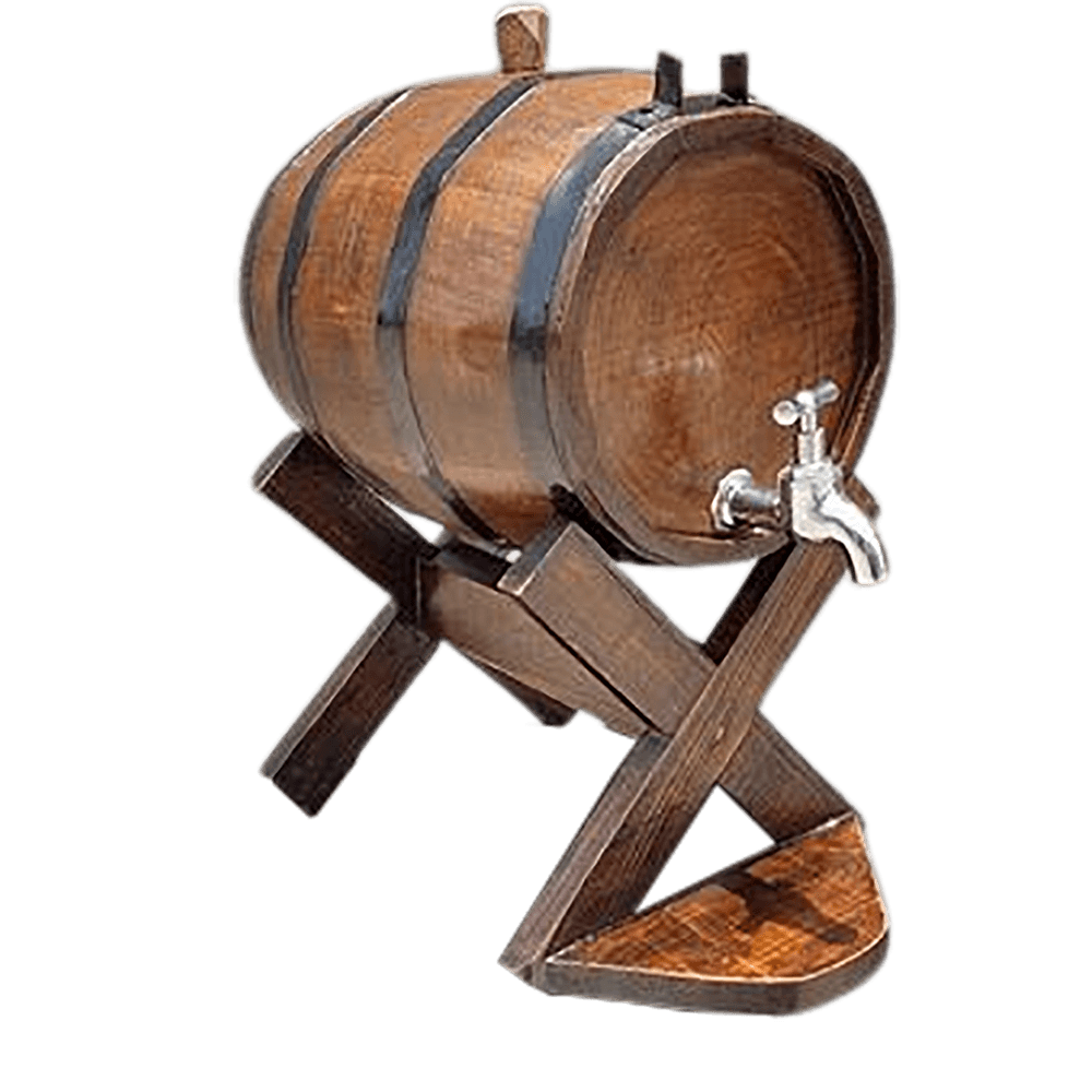Chicle versus imán Barril de Vino Cerveza de 10 Litros en Madera Roble en Marron - Promart