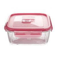 Taper de Vidrio Luminarc Pure Box Cuadrado 76 Cocina