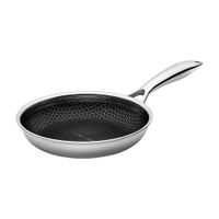 Sartén de Acero Inoxidable Roichen con Mango Bee de 20cm