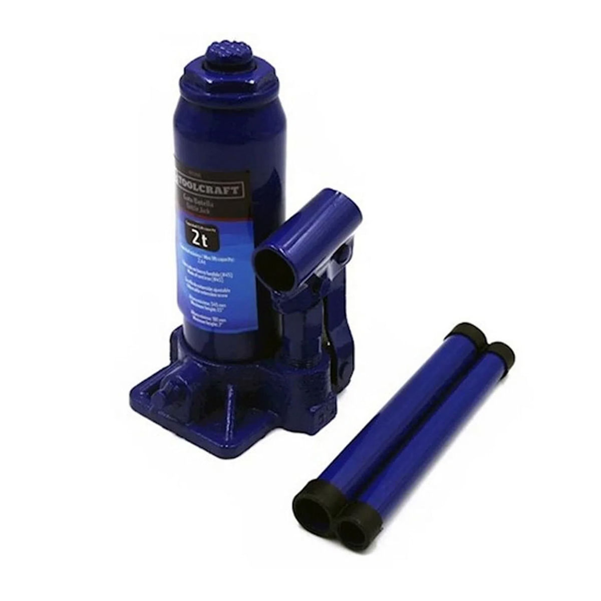 Gata Hidraúlica Tipo Botella de 2 Toneladas - Toolcraft TC5358