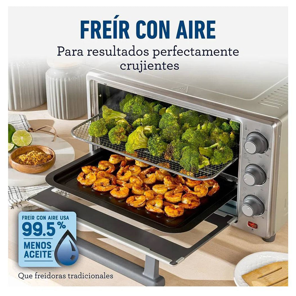 Horno Con Freidora De Aire Oster TSSTTVLS25 25L - Promart