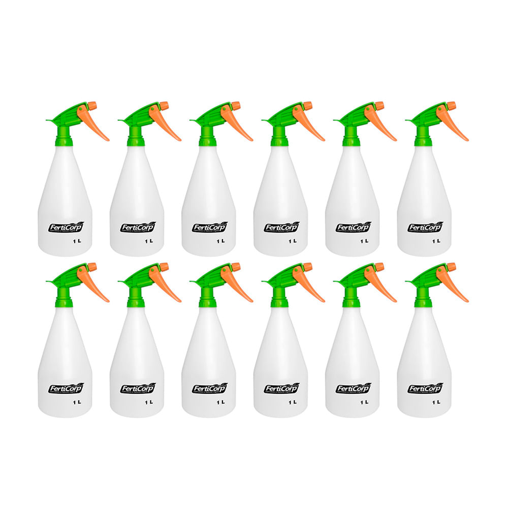 Pulverizador manual 1l x 12un Ferticorp
