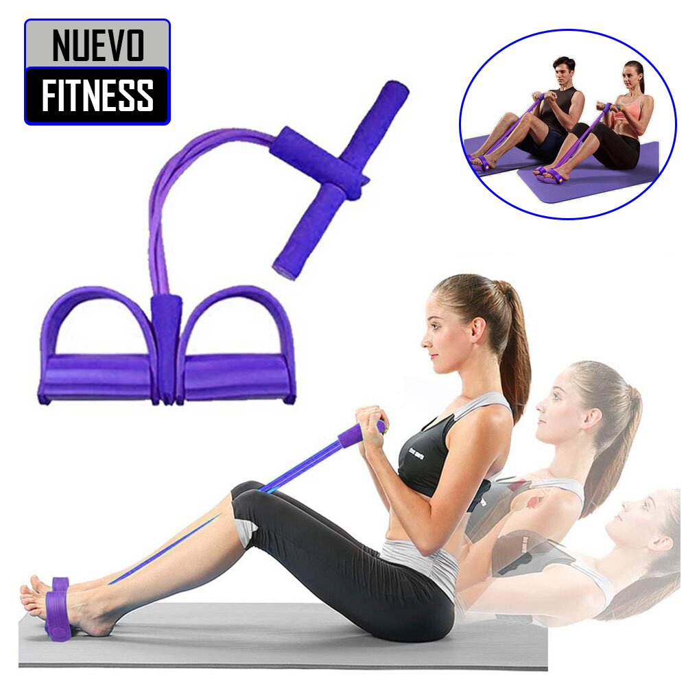 Hacer Ejercicio Rutina Bandas Elasticas Piernas Ejercicios Piernas