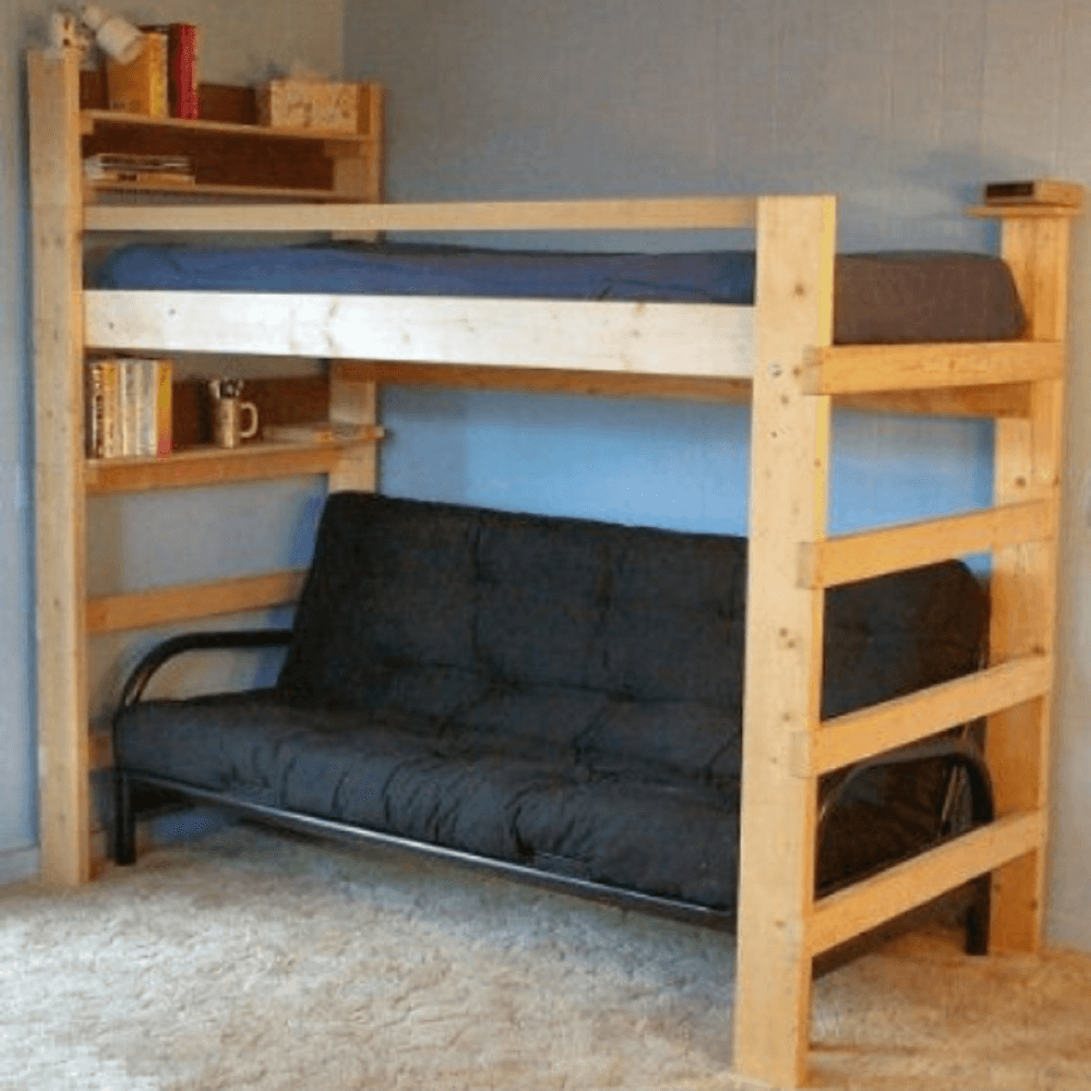 Двухъярусная кровать PS 622 Bunk Bed Futon